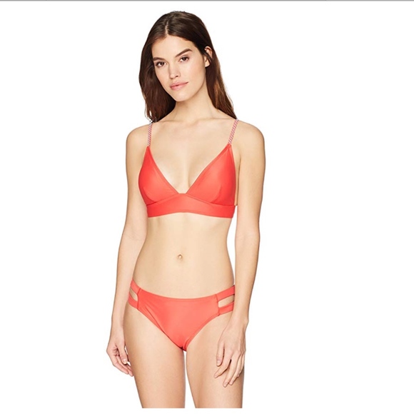 XL Fixed Triangle Bikini Top NWT - Picture 2 of 4